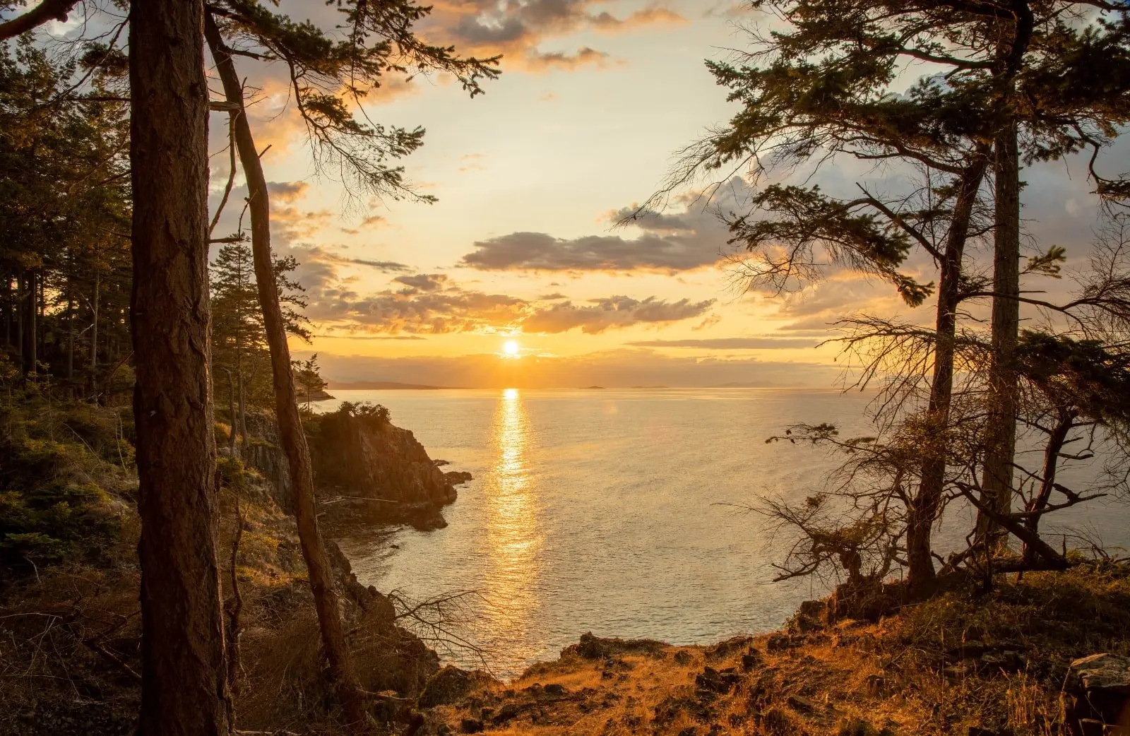 Sunset at Neck Point Park, Nanaimo